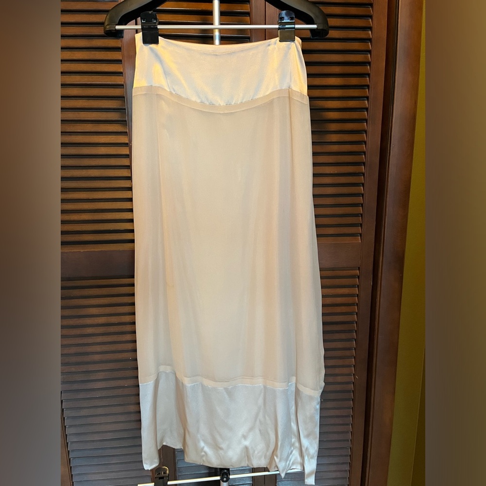 Cream Samantha Change Long Skirt